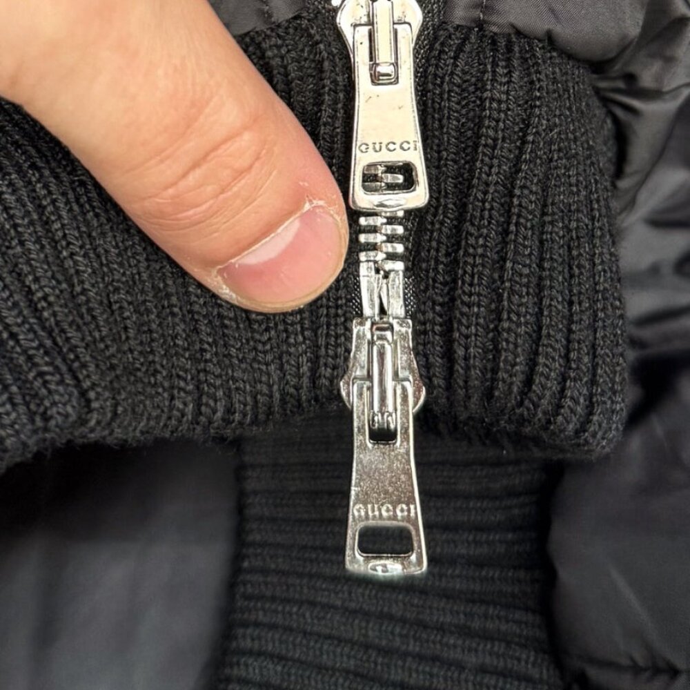 Gucci 2014 Black Toggle Accent Down Puffer Jacket - Picture 9 of 15